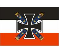 U24 Drapeau du Reich Allemand Si des Forces armées en Chine haute qualité pour bateau drapeau 20 X 30 cm