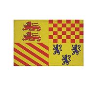 U24 Écusson Correze - Drapeau du département - Thermocollant - 9 x 6 cm