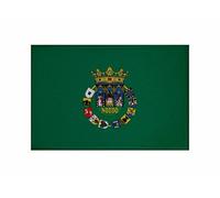 U24 Écusson thermocollant drapeau Provincia de Séville (Espagne) 9 x 6 cm