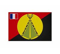 U24 Écusson thermocollant Motif drapeau du royaume de Sigave (Wallis & Futuna 9 x 6 cm