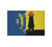 U24 Écusson thermocollant Villerupt (France) drapeau drapeau thermocollant 9 x 6 cm