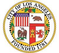 U24 Los Angeles Seal Autocollant pour voiture 8 cm