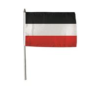 U24 Lot de 3 drapeaux de l'Empire allemand Jémen 30 x 45 cm