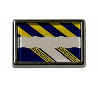 U24 Pin Aisne Department Pin's Drapeau Pin's Pin's Drapeau, Acrylique