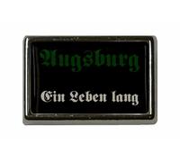 U24 Pin Augsburg Ein Leben lang Pin's Drapeau Pin's Pin's Drapeau, 15 x 23 mm, Acrylique