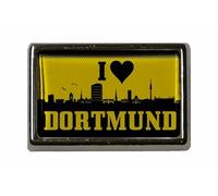 U24 Pin I love Dortmund Pin's drapeau, 15 x 23 mm, Acrylique