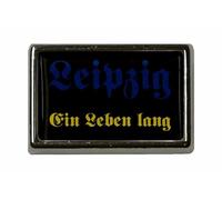 U24 Pin Leipzig Pin's drapeau avec inscription en allemand Ein Leben lang