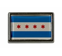 U24 Pin's Chicago Drapeau Pin's Pin's Épinglette Drapeau, Acrylique