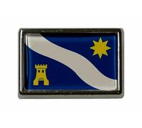 U24 Pin's drapeau Alphen aan den Rijn (Pays-Bas), 15 x 23 mm, Acrylique