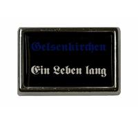 U24 Pin's drapeau de Gelsenkirchen Ein Leben lang Flaggenpin