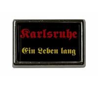 U24 Pin's drapeau Karlsruhe Ein Leben lang Flaggenpinpinpin