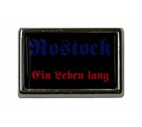 U24 Pin's Rostock « Ein Leben lang » - Drapeau avec inscription « Ein Leben lang »