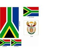 U24 Set de Afrique du Sud Set autocollant drapeau
