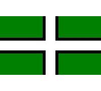 U24 Set Devon drapeau 8 x 5 cm Autocollant pour voiture Stickers