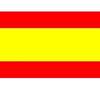U24 Set Espagne drapeau 8 x 5 cm Autocollant pour voiture Stickers