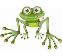 U24 Set Grenouille Motif n ° 1 Sticker Autocollant pour voiture