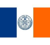 U24 Set New York City Drapeau 8 x 5 cm Autocollant pour voiture Stickers