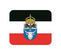 U24 Souris Textile Drapeau Allemand du Sud-Ouest africain Tapis de souris