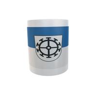 U24 Tasse à café - Motif drapeau de Mühlheim sur le Danube