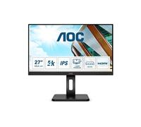 AOC Moniteur U27P2CA 27" UHD 60 Hz USB‑C dock HDMI/DP réglable Noir
