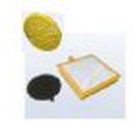 U28 Kit Filtre Carre Jaune Sensory Tc5216 Aspirateur Hoover Ts22..