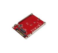 StarTech Adaptateur PCIe M.2 vers U.2 (SFF-8639) U2M2E125 pour SSD M.2 PCIe NVMe Rouge
