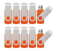 U305 Lot de 10 clés USB 2.0 8GB-50PACK Orange