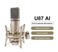 U87 Ai Xlr Condensateur Microphone Professionnel Cardioïde Studio Micro Pour Enregistrement Podcasting Voix Sur Streaming Studio À Domicile.U87 Ai(26Mm).
