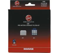 U88 Kit Filtres Pré-Moteur Et De Sortie Pour Aspirateur Hoover Telios Extra