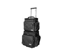 U9679 BL OR Ultimate SlingBag Trolley Set DeLuxe Black Orange