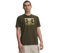 Under Armour T-shirt homme Boxed Sports, manches courtes, respirant, Expedition Green/Field Khaki SM