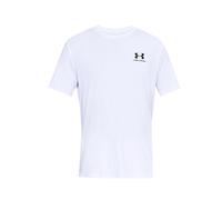 UA M Sportstyle LC SS Under Armour T-Shirt Homme Blanc Noir