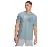 UA Team Issue Wordmark SS - Serpentine/Bleu Jaspe - XXL