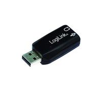 UA0053 Adaptateur acoustique USB 2.0 Noir