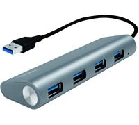 Ua0307 Hub & Concentrateur Usb 3.0 (3.1 Gen 1) Type-A 5000 Mbit/S Aluminium - Hubs & Concentrateurs (Usb 3.0 (3.1 Gen 1) Type-A, Usb 3.0 (3.1 Gen 1) Type-A[Z1914]