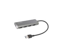 UA0307 Hub USB USB 3.0 PnP Nombre de ports : 4 5 Gbps Mat.Aluminium LOGILINK