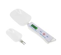 Uadme Balance à Cuillère Numérique 500g/0,1g Avec Écran LCD - Pour Cuisine, Café, Cuisson, Farine, Riz, Épices, Beurre, Nourriture Pour Chien et Chat