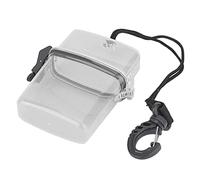Uadme Boîtier sous-Marin en Plastique, Boîte de Sceau de Plongée, Boîtes Étanche Survie, avec Crochet de Corde, pour Le Surf Kayak (Gris Transparent)