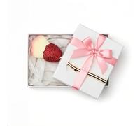 Uadme Brosse de Maquillage de Fleurs étincelante Enrégitation Rouge Roule du Brosse à Poussière à Ongles de Puissance Forte Puissante