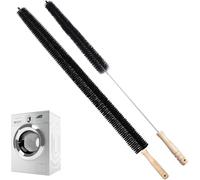 Uadme Brosse de radiateur Flexible, Mince Nettoyage d'évent Outils réfrigérateur Bobine pour Toiles d'araignées conduits sèche-Linge Machine à Laver Cheveux poussière