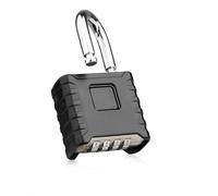 Uadme Cadenas Code 4 Chiffres Exterieur, 52mm Robuste et Antivol, 8mm Loquet Cadenas à Combinaison, pour Jardins, Cours, Porte, Clôture, Casier