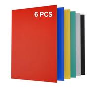 Uadme Contreplaqué Coloré 3mm, 6 Pièces Bois de Tilleul pour Gravure Laser 30x21cm, Plaque de Contreplaqué pour Modélisme Découpe Laser Pyrogravure Peinture