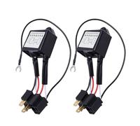 Uadme Convertisseur de Polarité, Inverseur de Polarité H4, 2 Pcs Convertisseur Négatif LED, Adaptateur de Harnais de Interrupteur, pour Auto