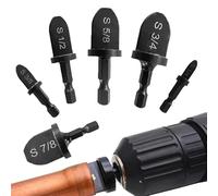 Uadme Extenseur Tuyau en Cuivre, 6 Pcs Expanseur de Tube, Kit de Réparation HVAC, Outil de Sertissage Jeu de Forets, Poignée Hexagonale, avec 1/4", 3/8", 1/2", 5/8", 3/4", 7/8"
