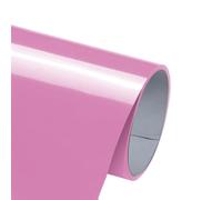 Uadme Flex Thermocollant pour Tissu, Vinyl Thermocollant HTV Rouleau, 12in x 6ft Flex Thermocollant transfert Film Plotter, pour DIY T-shirts, Sacs et Autres Tissus, Facile à Couper (Rose)