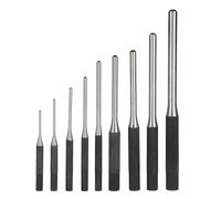 Uadme Jeu de 9 Chasses-Goupilles 1.5-8mm, Poinçons à Goupille Cylindrique, avec Sac de Transport, Outil de Poinçon à Rouleau pour Réparation Automobile, Montre, Bijouterie et Artisanat
