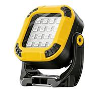 Uadme Lampe LED Rechargeable Aimantée, 1200mAh Lampes Inspection Travail, 8 Couleurs (Blanc + 7 RGB), Portable COB Lampe d'Atelier, pour Réparation Garage Emergency