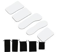 Uadme Lot de 5 miroirs réflecteurs orthodontiques Intra-oraux à Double Face pour dentistes