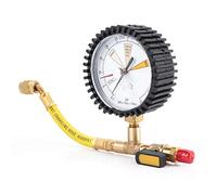 Uadme Manometre Azote Clim, -1~60 Bar Manomètre Jauge de Pression Climatisation, pour R134A R22 R407C R410A Réfrigération Test de Pression