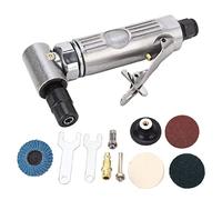 Uadme Meuleuse d'angle d'air, Ensemble De Meulage Pneumatique, Vitesse Réglable, Moteur 0,3 HP, Mandrin 1/4 1/8, Outil Léger pour Le Traitement du Polissage